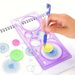 Creative Spirograph Ruler for Art Students and Children