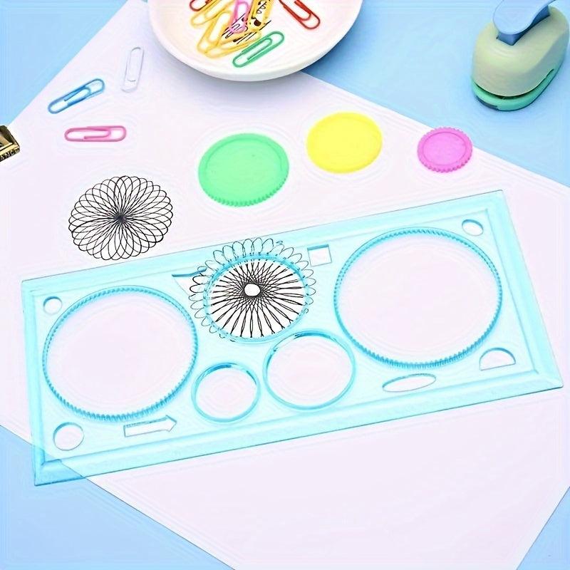 Creative Spirograph Ruler for Art Students and Children
