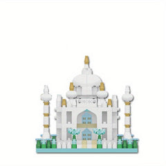 Castle Architectural Model Micro Diamond Building Blocks Adult Assembly Toys