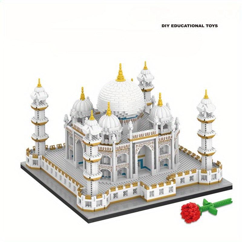Castle Architectural Model Micro Diamond Building Blocks Adult Assembly Toys