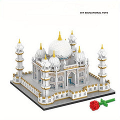 Castle Architectural Model Micro Diamond Building Blocks Adult Assembly Toys