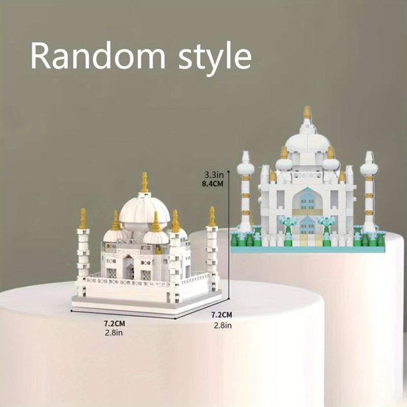 Castle Architectural Model Micro Diamond Building Blocks Adult Assembly Toys