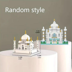Castle Architectural Model Micro Diamond Building Blocks Adult Assembly Toys