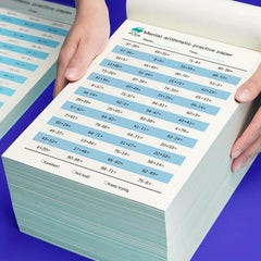 2400 Math Exercises for Improving Arithmetic Skills in English