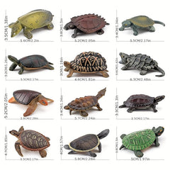 Simulation Chinese Tortoise Snapping Turtle Model Toy