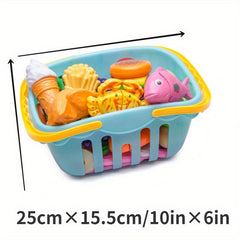 Kids Vegetable and Fruit Cutting Toy Set