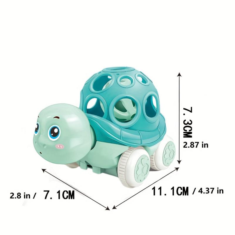 Soft Rubber Push And Go Vehicles Baby Car Toy