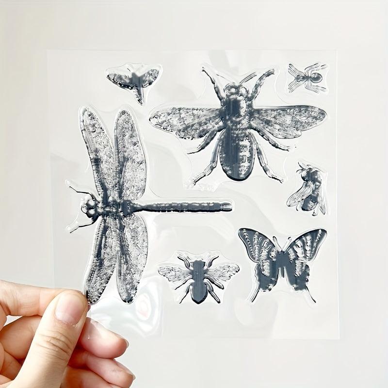 Dragonfly DIY Silicone Transparent Stamp