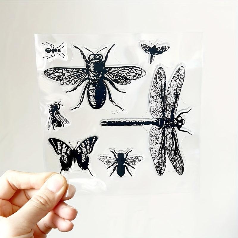 Dragonfly DIY Silicone Transparent Stamp