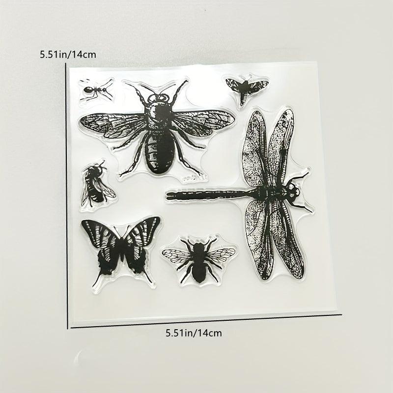 Dragonfly DIY Silicone Transparent Stamp