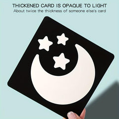 High Contrast Visual Cards for Infant Brain Development