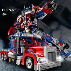 800pcs Robot Building Blocks Classic Robot Car Mecha Two Forms Deformable