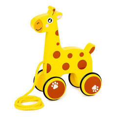 Children's Cartoon Animal Pull Rope Traction Hand Pull Line Trailer Toy