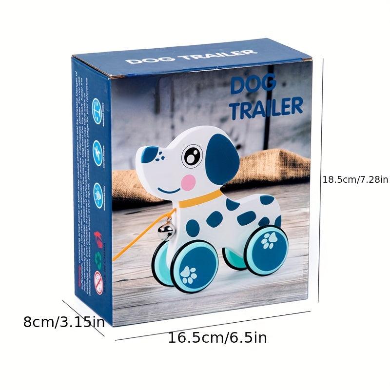 Children's Cartoon Animal Pull Rope Traction Hand Pull Line Trailer Toy