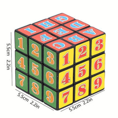 Rotating Letter Puzzle Cube Educational Toy for Kids