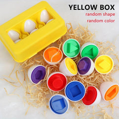 Shape Matching Eggs Educational Easter Eggs Set Toy