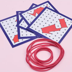 Geometric Nail Board Educational Puzzle Toy for Kids