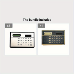 Ultra Thin Solar Calculator for Learning & Teaching