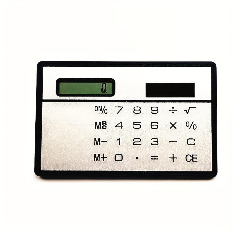 Ultra Thin Solar Calculator for Learning & Teaching