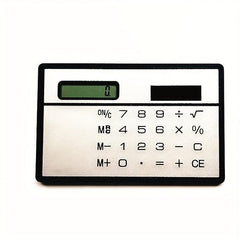 Ultra Thin Solar Calculator for Learning & Teaching