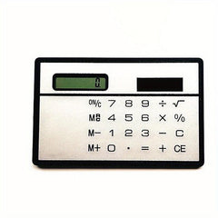 Ultra Thin Solar Calculator for Learning & Teaching