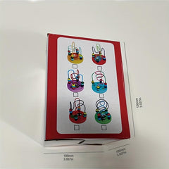 Kids Wooden Beaded Educational Toy Baby Early Education Recognition Teaching Aid