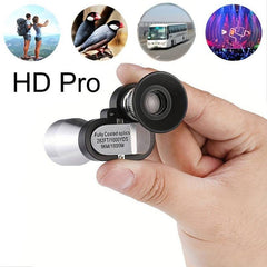 8x20 HD Mini Pocket Zoom Monocular