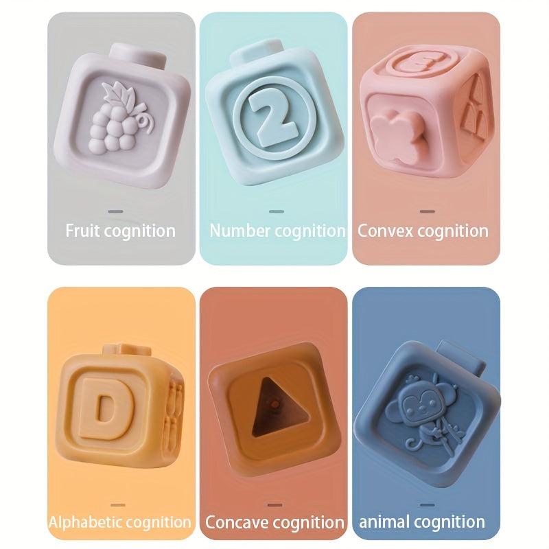 Toddler Soft Building Blocks Stacking Music Toy