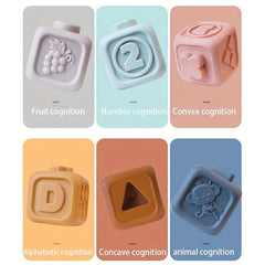 Toddler Soft Building Blocks Stacking Music Toy