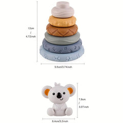 Toddler Soft Building Blocks Stacking Music Toy