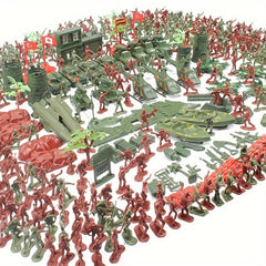 290pcs Military Soldier Model Toy Set Men Figure Toy Soldier Movable