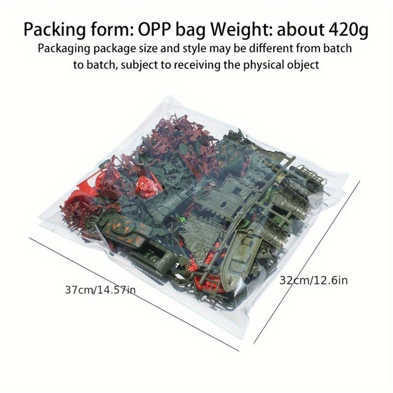 290pcs Military Soldier Model Toy Set Men Figure Toy Soldier Movable