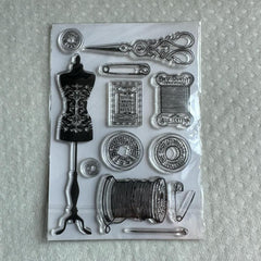 Ancient Style Journal & Paper Stickers Transparent Seal TPR Decorative Stickers