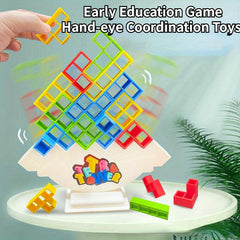Kids Balance Bricks Boat Jenga Educational Toy