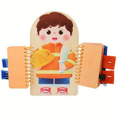 Montessori Life Skills Busy Board Puzzle Gift