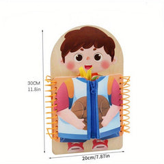 Montessori Life Skills Busy Board Puzzle Gift