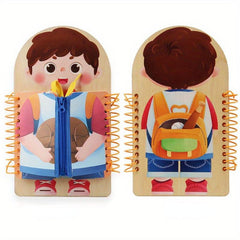 Montessori Life Skills Busy Board Puzzle Gift