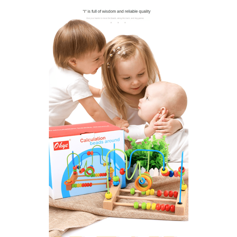 Kids Science & Education Bead Calculation Desktop Game