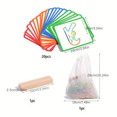 Kids Jigsaw Puzzle Toy Wooden Baby Game Educational