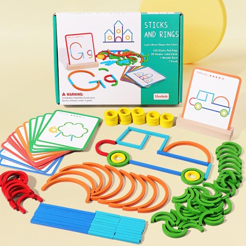 Kids Jigsaw Puzzle Toy Wooden Baby Game Educational