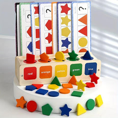 Montessori Coin Box Educational Toy Baby Shape Recognition