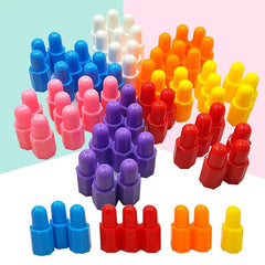 Kids Educational Plastic Building Blocks Rocket Bullet
