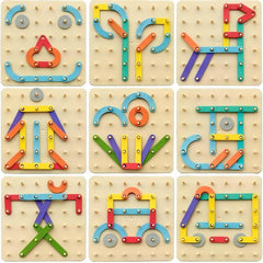 Early Learning Matching Puzzles Creative Board Game