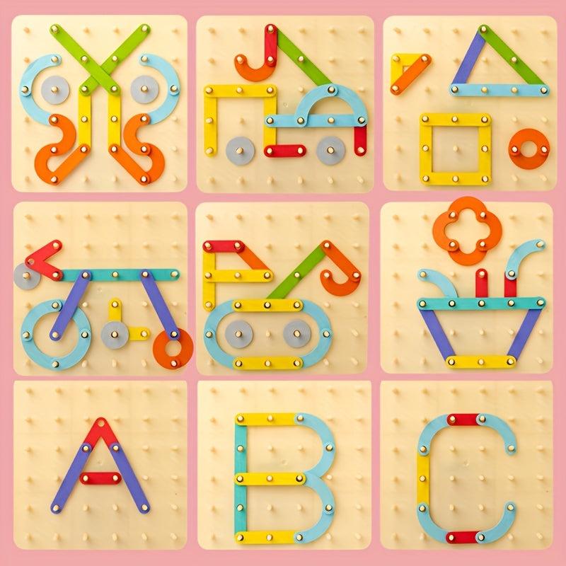 Early Learning Matching Puzzles Creative Board Game