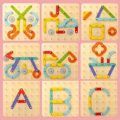 Early Learning Matching Puzzles Creative Board Game