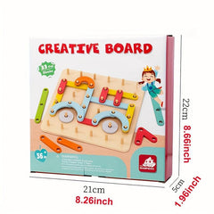 Early Learning Matching Puzzles Creative Board Game