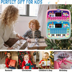 Interactive Kids Tablet Toddler Learning Pad With LED Screen