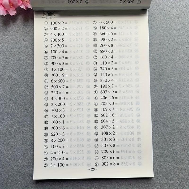 Kids Math Workbook: Add Subtract Multiply Divide Practice