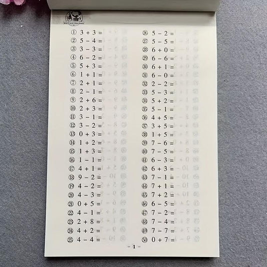Kids Math Workbook: Add Subtract Multiply Divide Practice