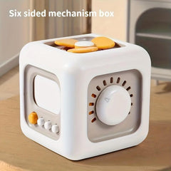 Kids Busy Magic Cube Sensory Board Travel Learning Toy
